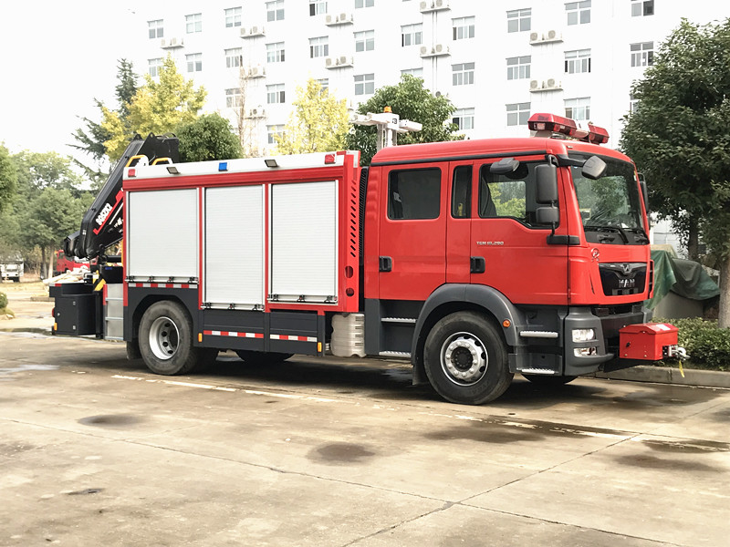 德國曼MAN搶險救援消防車
