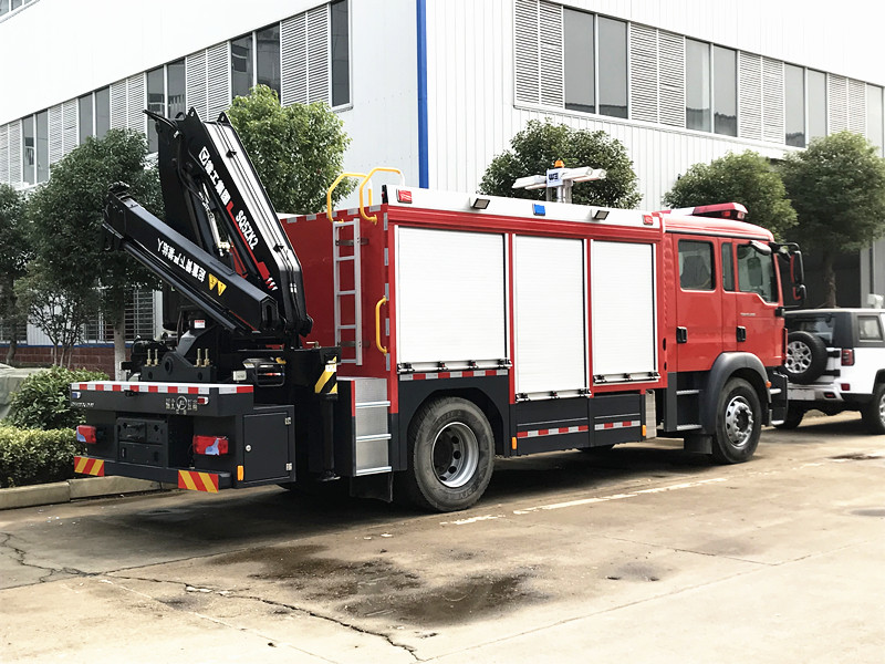 德國曼MAN搶險救援消防車