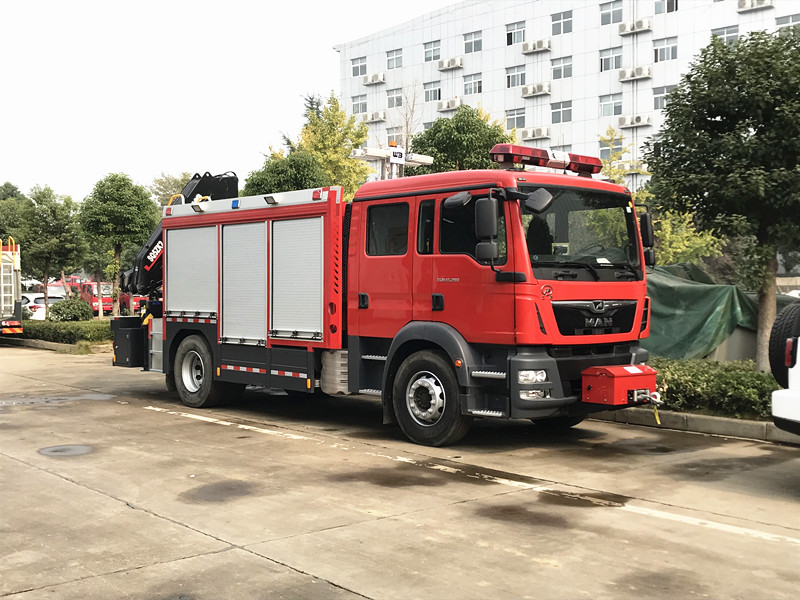 德國曼MAN搶險救援消防車