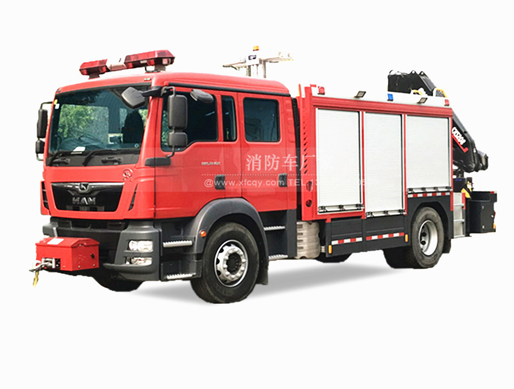 德國曼MAN搶險救援消防車