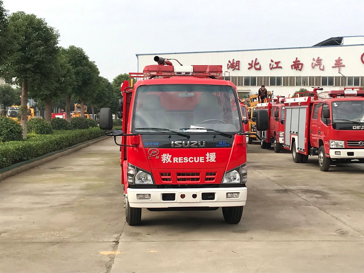慶鈴五十鈴3噸泡沫消防車