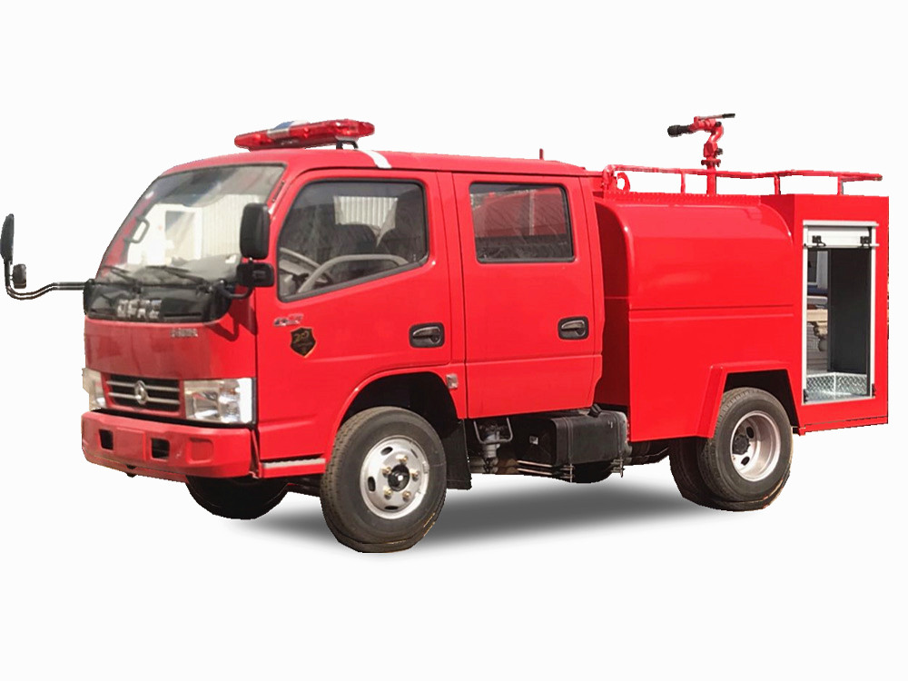 東風雙排2噸消防灑水車