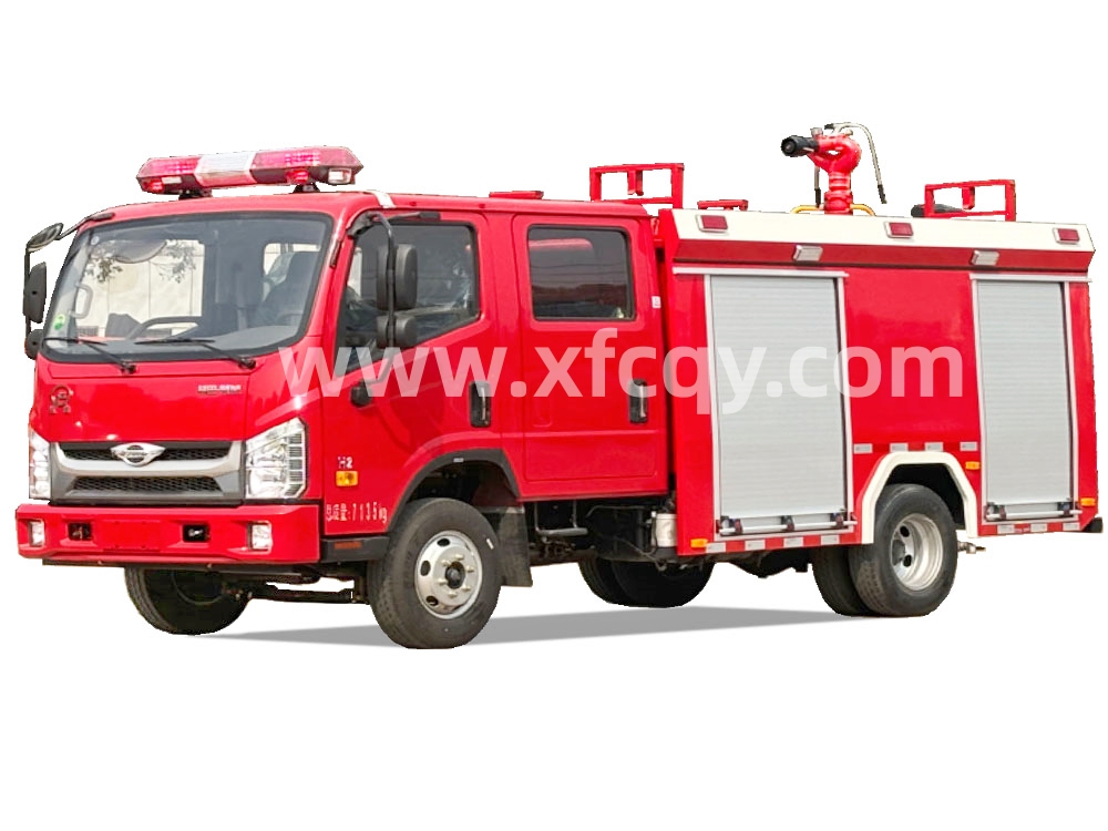 福田3噸小型水泡沫消防車