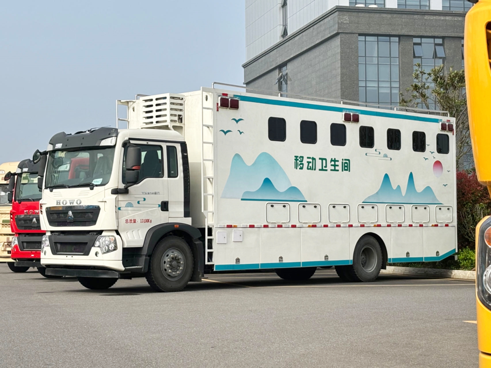 重汽8人廁所車（盥洗車）