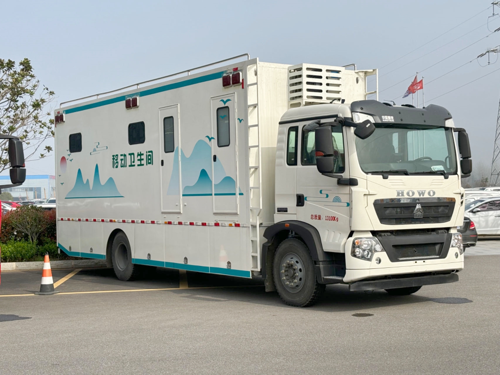 重汽8人廁所車（盥洗車）